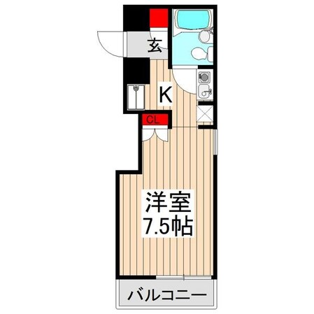 TOP溝の口NO.2の物件間取画像